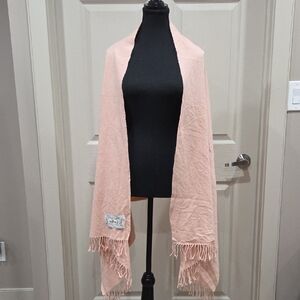Wilfred Soft Pink Fringed Scarf